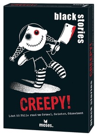 Abbildung von: black stories Creepy! - moses Verlag