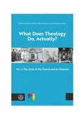 Cover: What Does Theology Do, Actually? - Evangelische Verlagsanstalt