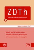 Cover: S&uuml;nde und Schuld in einer nachchristlichen Gesellschaft - Evangelische Verlagsanstalt