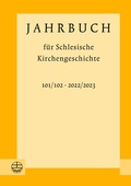 Cover: Jahrbuch f&uuml;r Schlesische Kirchengeschichte - Evangelische Verlagsanstalt