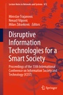 Cover: Disruptive Information Technologies for a Smart Society - Springer