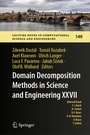 Cover: Domain Decomposition Methods in Science and Engineering XXVII - Springer
