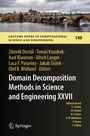 Cover: Domain Decomposition Methods in Science and Engineering XXVII - Springer