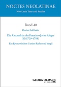 Cover: Die Alexandrias des Francisco Javier Alegre SJ (1729-1788) - Georg Olms Verlag
