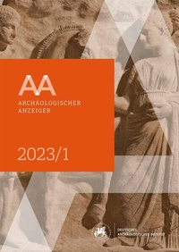 Enlarge image Cover: Archäologischer Anzeiger - Reichert Verlag