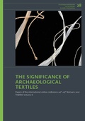 Cover: The Significance of Archaeological Textiles - Reichert Verlag
