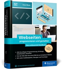 Abbildung von: Webseiten programmieren und gestalten - Rheinwerk