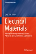 Cover: Electrical Materials - Springer
