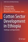 Cover: Cotton Sector Development in Ethiopia - Springer