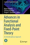 Cover: Advances in Functional Analysis and Fixed-Point Theory - Springer