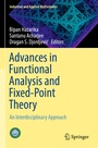 Cover: Advances in Functional Analysis and Fixed-Point Theory - Springer
