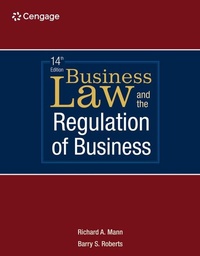 Abbildung von: Business Law and the Regulation of Business - South-Western College Publishing