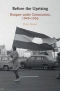 Cover: Before the Uprising - Cambridge University Press