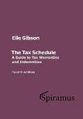 Cover: The Tax Schedule - Spiramus Press