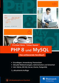 Abbildung von: PHP 8 und MySQL - Rheinwerk