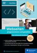 Abbildung von: Webseiten programmieren und gestalten - Rheinwerk
