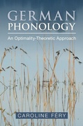 Cover: German Phonology - Cambridge University Press