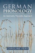 Cover: German Phonology - Cambridge University Press