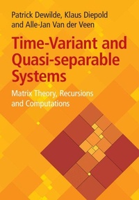 Enlarge image Cover: Time-Variant and Quasi-separable Systems - Cambridge University Press