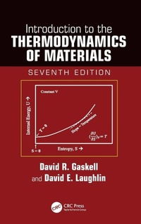 Enlarge image Cover: Introduction to the Thermodynamics of Materials - CRC Press