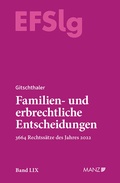 Cover: Familien- und erbrechtliche Entscheidungen EF-Slg - Manz