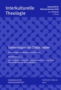 Cover: Gemeinsam im Oikos leben - Evangelische Verlagsanstalt