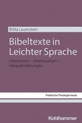 Cover: Bibeltexte in Leichter Sprache - Kohlhammer