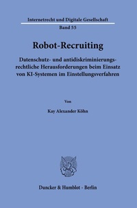 Abbildung von: Robot-Recruiting. - Duncker & Humblot