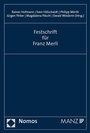 Cover: Festschrift für Franz Merli - Nomos