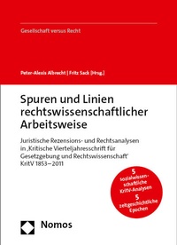 Abbildung von: Spuren und Linien rechtswissenschaftlicher Arbeitsweise - Nomos