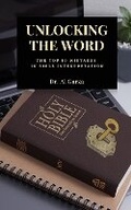 Cover: Unlocking The Word - Sefer Press Publishing