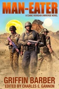 Cover: Man-Eater (Murphy's Lawless, #3) - Beyond Terra Press