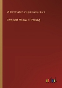 Enlarge image Cover: Complete Manual of Parsing - Outlook Verlag