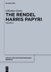 Abbildung von: The Rendel Harris Papyri - De Gruyter