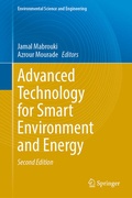 Cover: Advanced Technology for Smart Environment and Energy - Springer