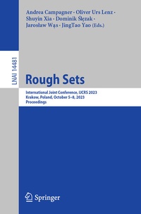 Abbildung von: Rough Sets - Springer