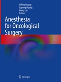 Cover: Anesthesia for Oncological Surgery - Springer