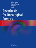 Cover: Anesthesia for Oncological Surgery - Springer