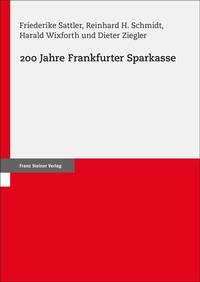 Abbildung von: 200 Jahre Frankfurter Sparkasse - Franz Steiner Verlag
