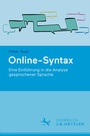 Cover: Online-Syntax - J.B. Metzler