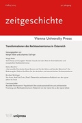 Cover: Transformationen des Rechtsextremismus in &Ouml;sterreich - V&R unipress
