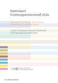 Cover: Datenreport Erziehungswissenschaft 2024 - Verlag Barbara Budrich