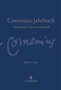 Cover: Comenius Jahrbuch - academia