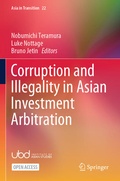 Abbildung von: Corruption and Illegality in Asian Investment Arbitration - Springer