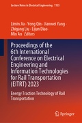 Cover: Proceedings of the 6th International Conference on Electrical Engineering and Information Technologies for Rail Transportation (EITRT) 2023 - Springer