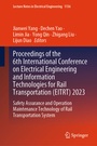 Cover: Proceedings of the 6th International Conference on Electrical Engineering and Information Technologies for Rail Transportation (EITRT) 2023 - Springer