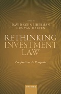 Cover: Rethinking Investment Law - OUP eBook