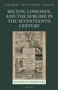 Bild: Milton, Longinus, and the Sublime in the Seventeenth Century - OUP eBook
