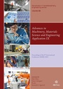 Cover: Advances in Machinery, Materials Science and Engineering Application IX - IOS Press,US