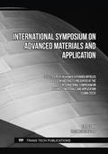 Cover: International Symposium on Advanced Materials and Application - Trans Tech Publications Ltd
